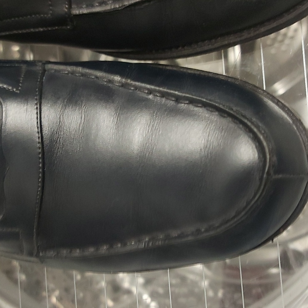 Classic J.M Weston Black Penny Loafers - Picture 7 of 16